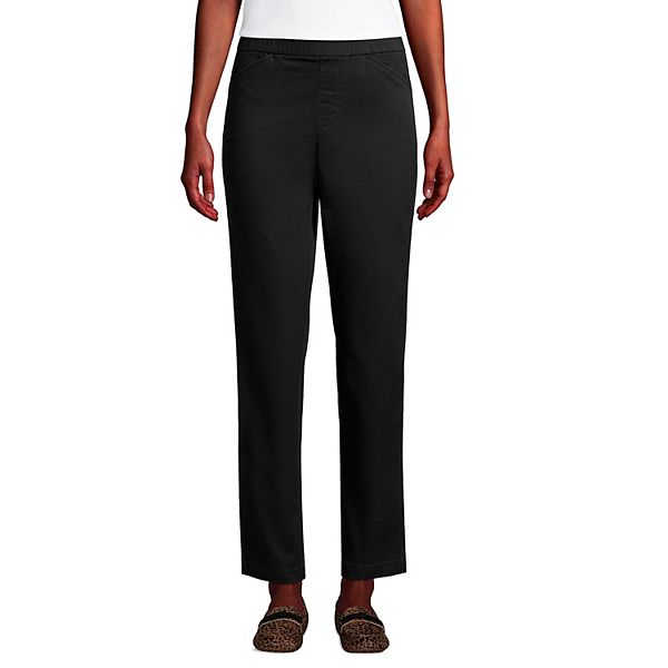 Petite Lands' End Pull-On Chino Ankle Pants