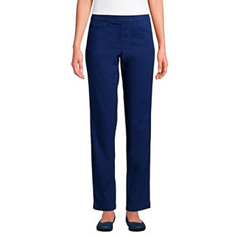 Women's Lands' End Pull-On Chino Ankle Pants
