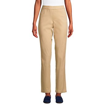 Women's Lands' End Pull-On Chino Ankle Pants