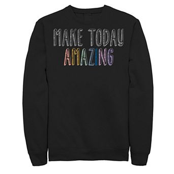 Men's Fifth Sun Make Today Amazing Doodle Sweatshirt