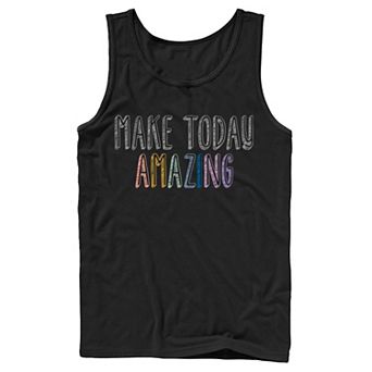 Men's Fifth Sun Make Today Amazing Doodle Tank Top