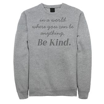 Men's Fifth Sun Be Kind Quote Sweatshirt