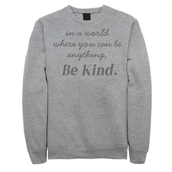 Men's Fifth Sun Be Kind Quote Sweatshirt