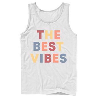 Men's Fifth Sun "The Best Vibes" Colorful Tank Top
