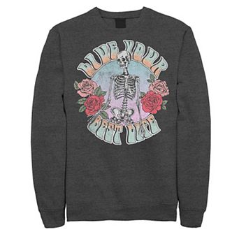 Men's Fifth Sun Best Live Skeleton Sweatshirt
