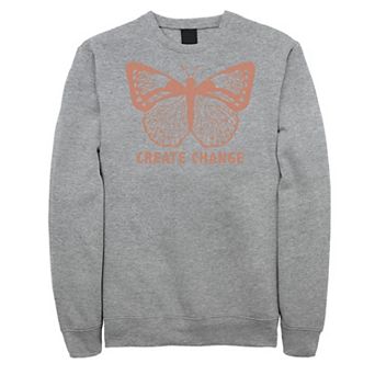 Men's Fifth Sun "Create Change" Butterfly Sweatshirt