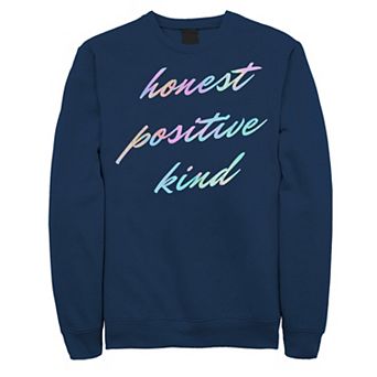 Men's Fifth Sun Honest Positive Kind Script Sweatshirt