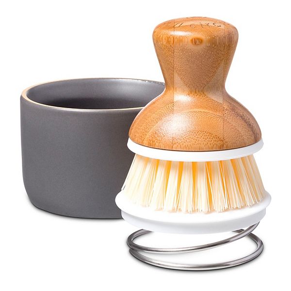 Full Circle Bubble Up Set Soap Dispenser & Dish Brush Set