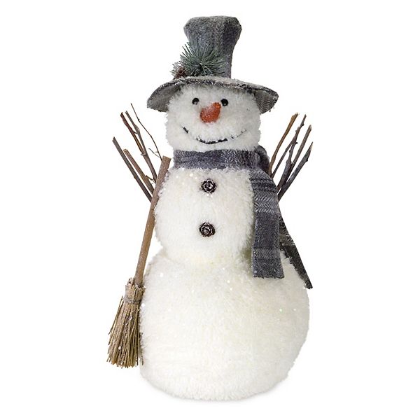 Snowman Fuzzy Table Decor