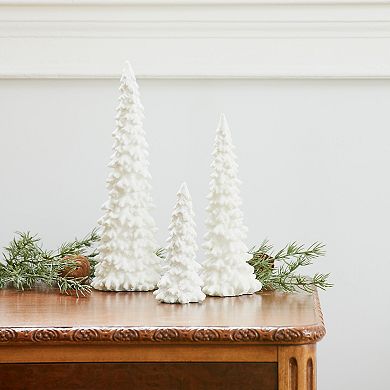 White Tree Table Decor 3-piece Set