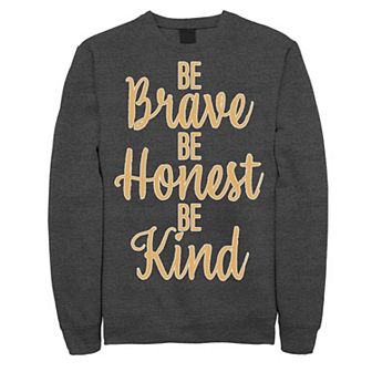 Men's Fifth Sun "Be Brave Be Honest Be Kind" Stacked Sweatshirt