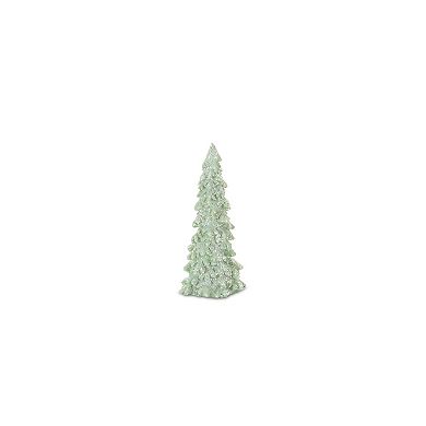Frosted Artificial Christmas Tree Table Decor 3-piece Set