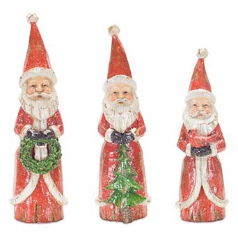 Melrose Santa Decor 3 pc Set
