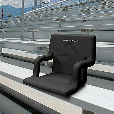 Home Complete Wide Stadium Seat Chair Cushion with Armrests