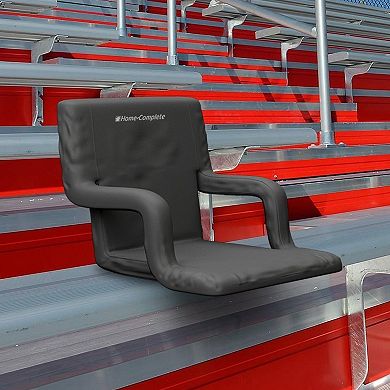 Home Complete Wide Stadium Seat Chair Cushion with Armrests