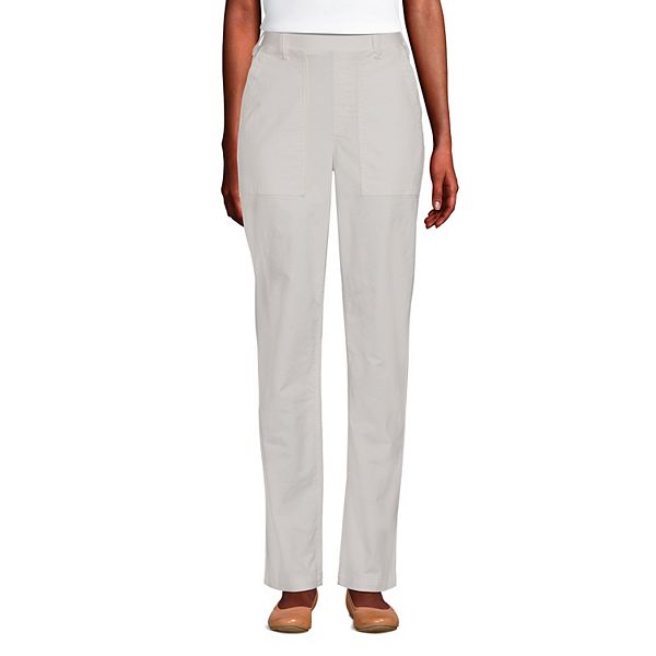 Women's Lands' End Canvas Pull-On Field Pants