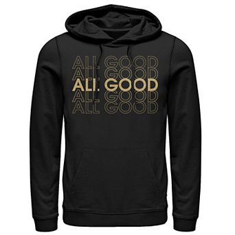 Men's Fifth Sun All Good Text Stack Hoodie