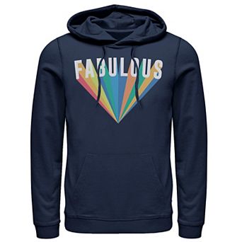 Men's Fifth Sun Fab Rainbow Burst Hoodie