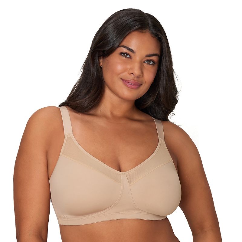 Playtex 18 Hour Smoothing Minimizer Wirefree Bra 4697, Women's, Size: 44 C, Nude