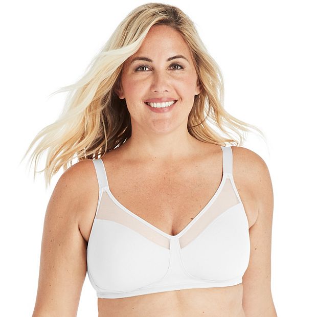 Playtex Womens 18 Hour Ultimate Back Smoother Wirefree Bra, 40C