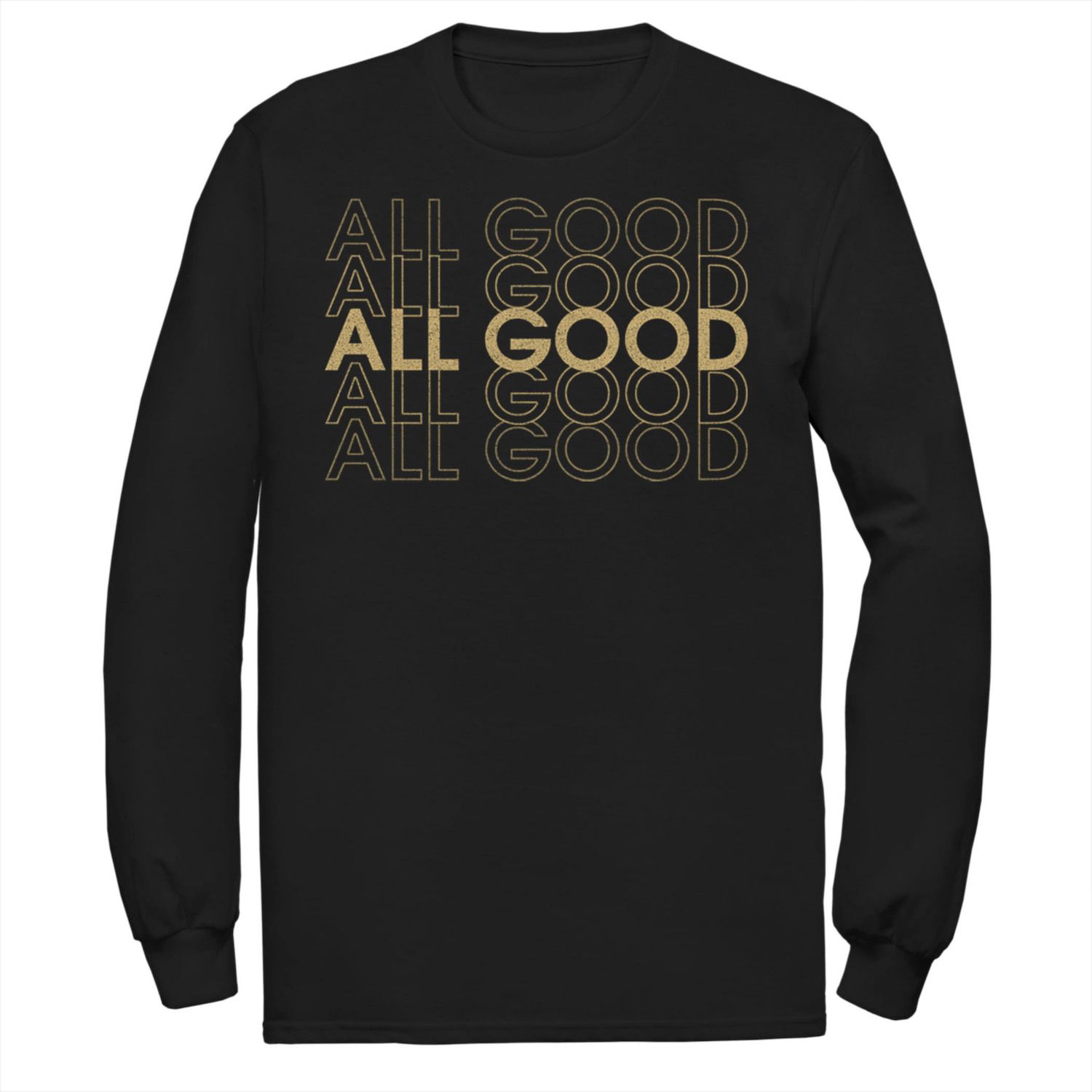 Image for Licensed Character Men's Fifth Sun All Good Text Stack Tee at Kohl's.