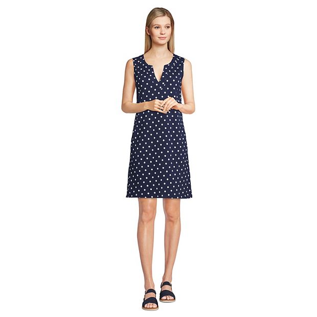 Lands end 2024 polka dot dress