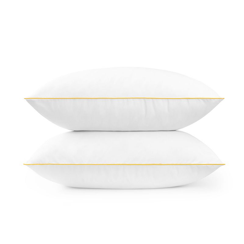 Simmons Soft Touch Pillows -2-Pack Pillows, White, JUMBO