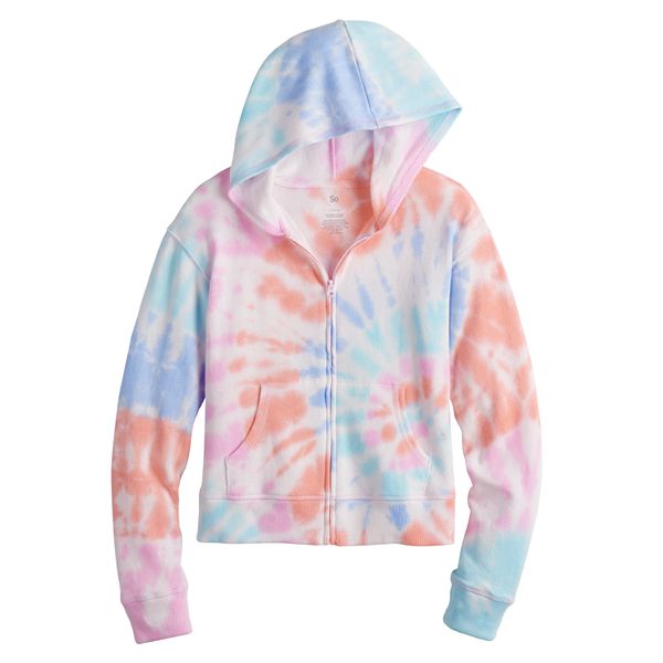 Girls tie 2025 dye sweatshirt