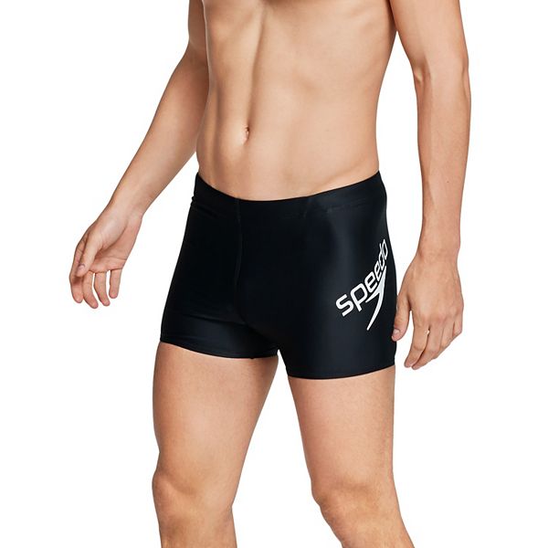 Het eens zijn met silhouet Pellen Men's Speedo Active Recreation Logo Square Leg Swim Shorts