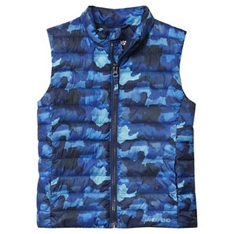 Kids 2-20 Lands' End Insulated Down Alternative ThermoPlume Vest & Packable Pouch