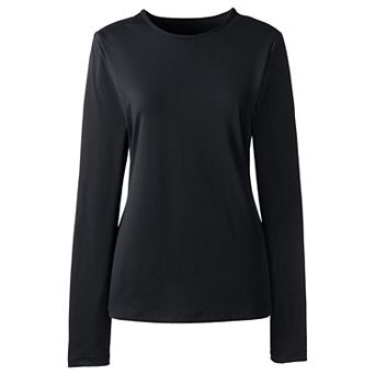 Women's Lands' End UPF 50 Long Sleeve Rash Guard