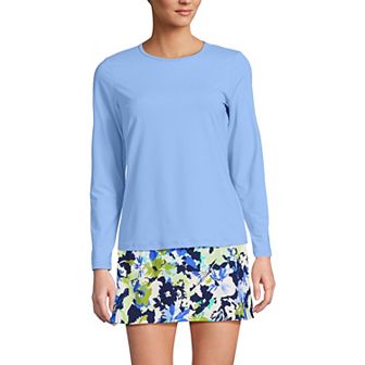 Women's Lands' End UPF 50 Long Sleeve Rash Guard