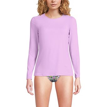 Women's Lands' End UPF 50 Long Sleeve Rash Guard