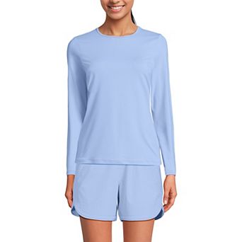 Petite Lands' End UPF 50 Long Sleeve Rash Guard