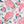White Paisley Floral