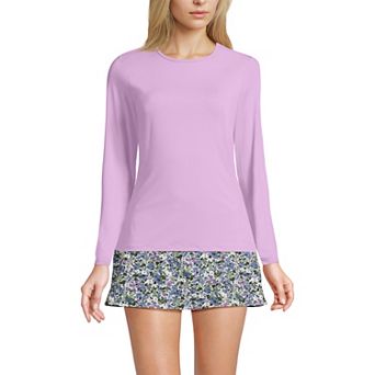 Petite Lands' End UPF 50 Long Sleeve Rash Guard