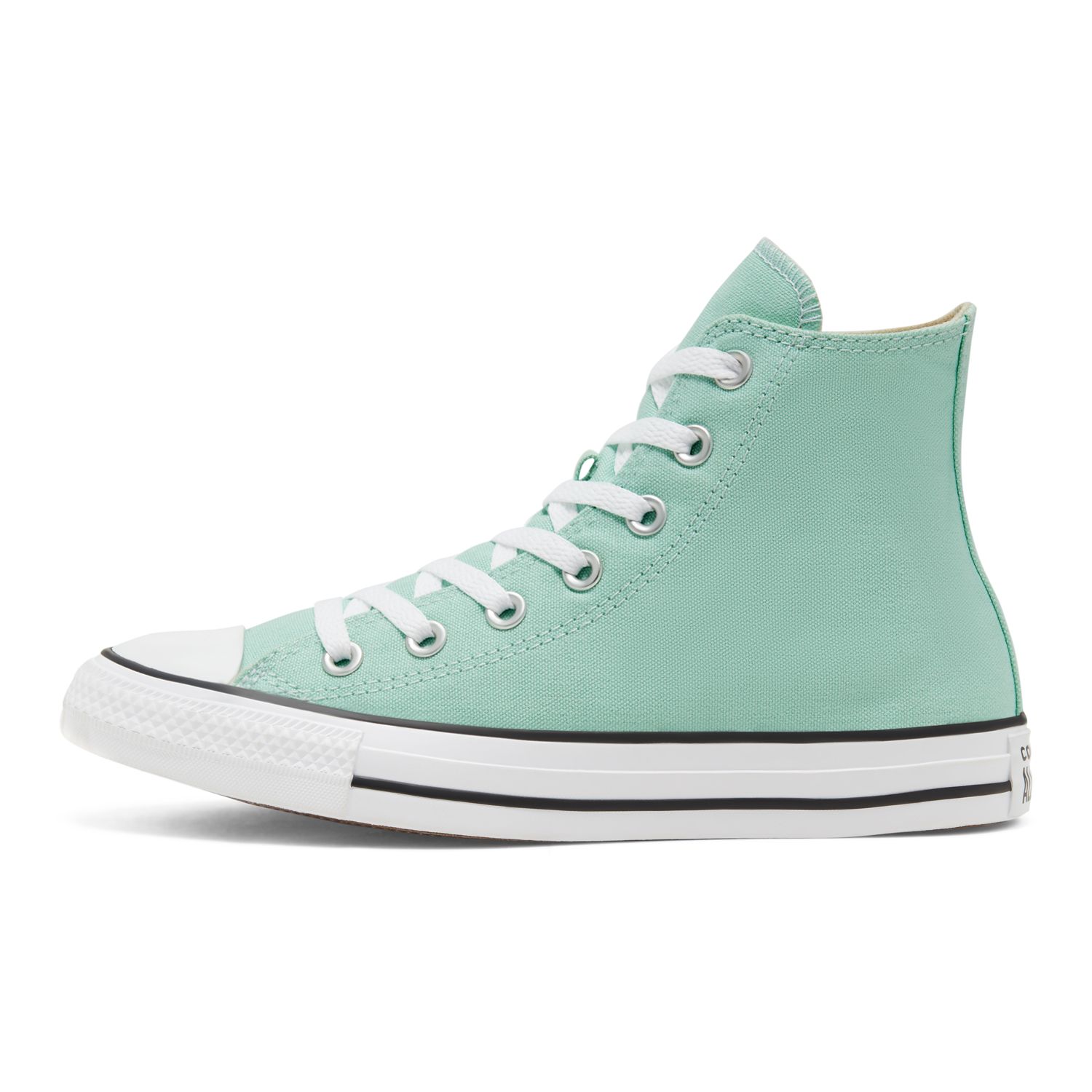 converse high tops mint green