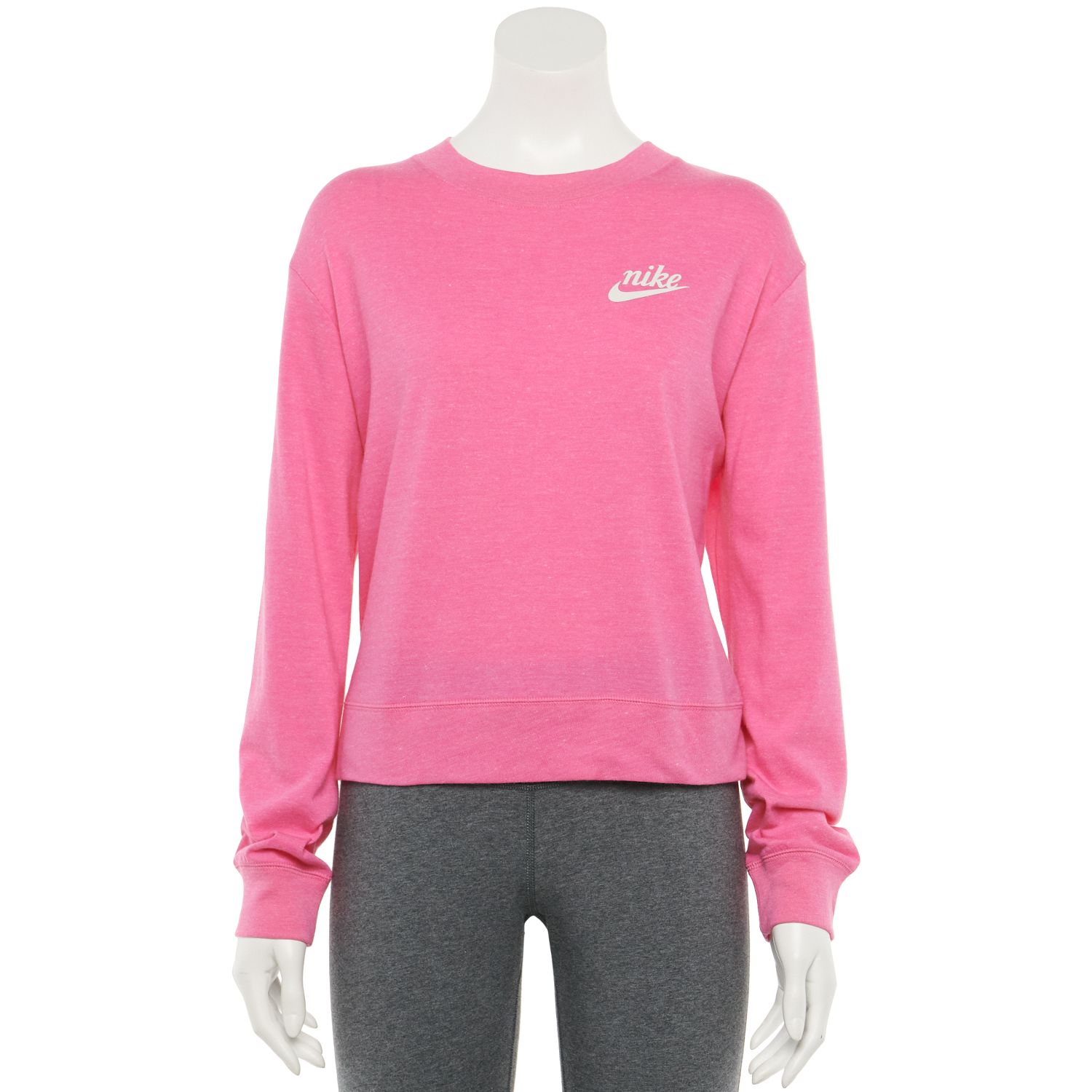 pink nike womens sweatshirt
