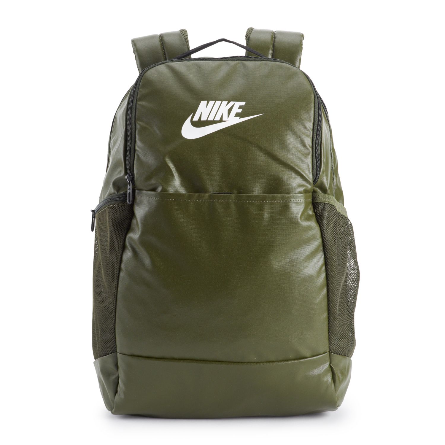 nike army green backpack