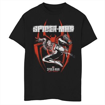 Boys 8-20 Marvel Spider-Man: Miles Morales Logo Tee