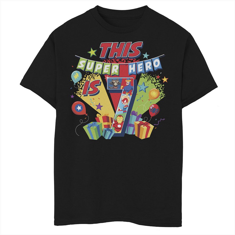 Boys 8-20 Marvel Avengers This Super Hero Is 7 Tee