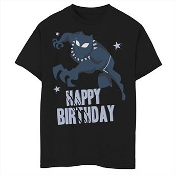 Boys 8-20 Marvel Avengers Black Panther Happy Birthday Tee