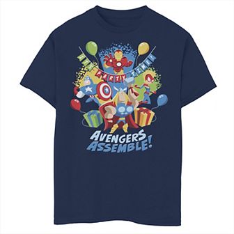Boys 8-20 Marvel Avengers It's Party Time Tee