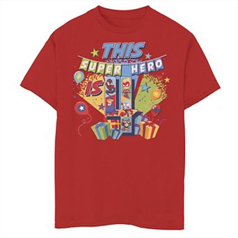 Boys 8-20 Marvel Avengers This Super Hero Is 4 Tee