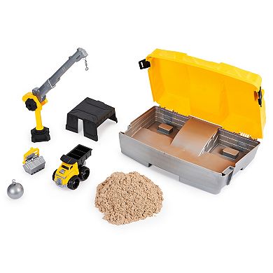 Kinetic Sand Construction Site Folding Sandbox Playset