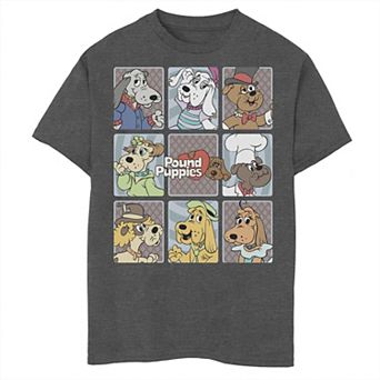 Boys 8-20 Pound Puppies Group Box Up Graphic Tee