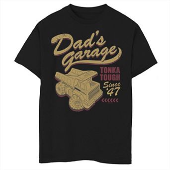 Boys 8-20 Tonka Dad's Garage Tonka Tough Since '47 Graphic Tee