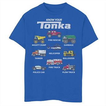 Boys 8-20 Tonka Know Your Tonka Trucks Graphic Tee