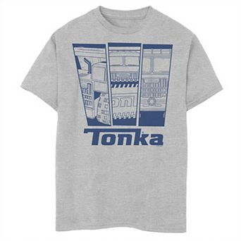 Boys 8-20 Tonka Truck Panels Graphic Tee