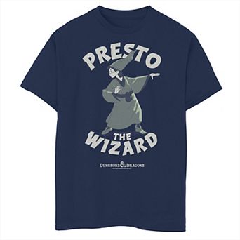 Boys 6-20 Dungeons & Dragons Presto The Wizard Graphic Tee